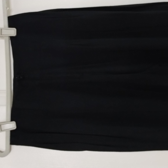 Caché black high waisted pants size 8 vintage zip back - Picture 4 of 10